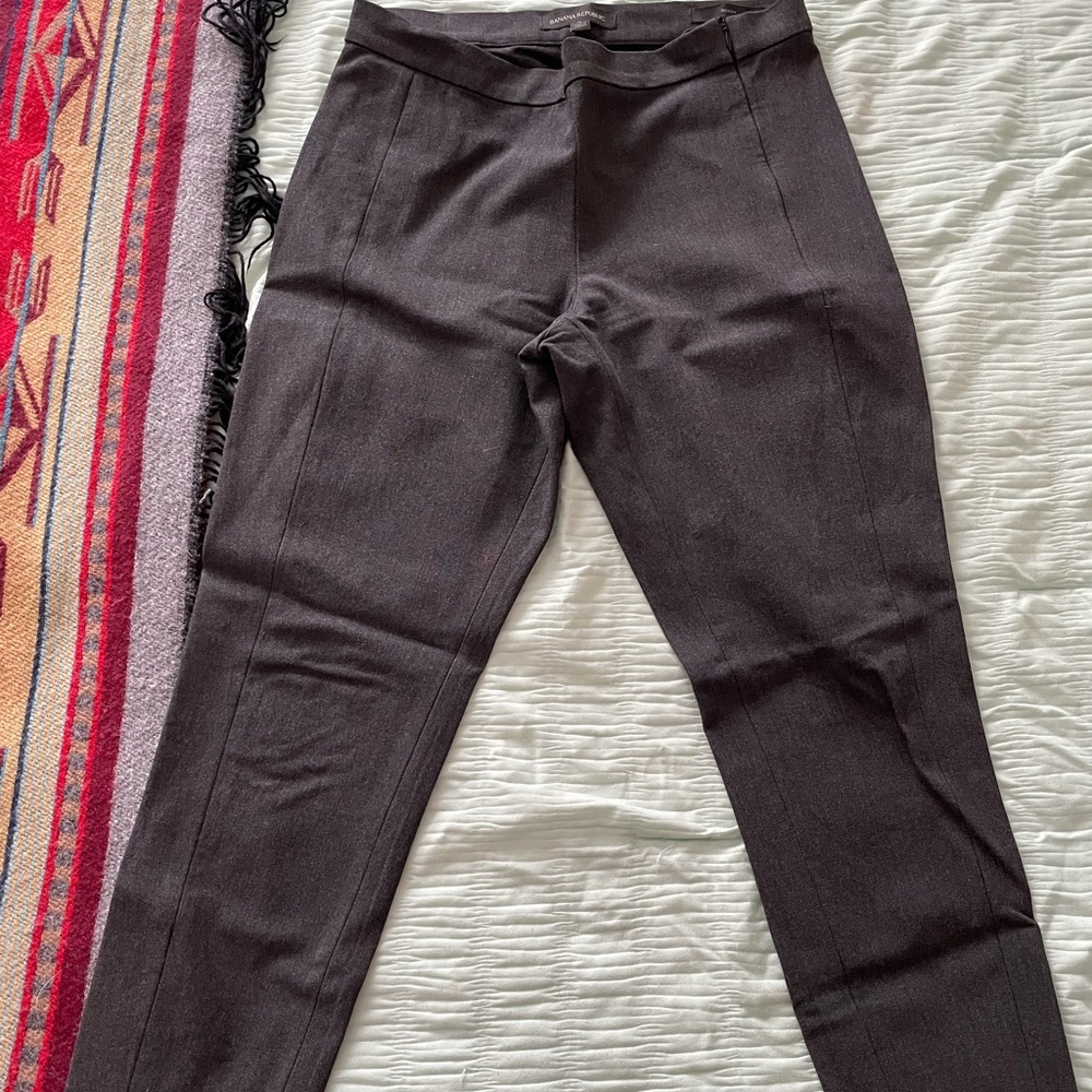 Banana Republic Devon Grey Dress Pant Size 4